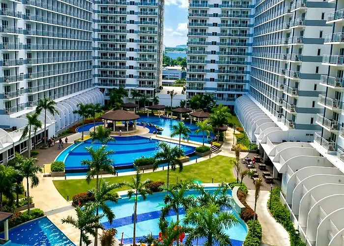 Luxury Open Concept Front Of Mall Of At Shell Residences Tower B * Манила